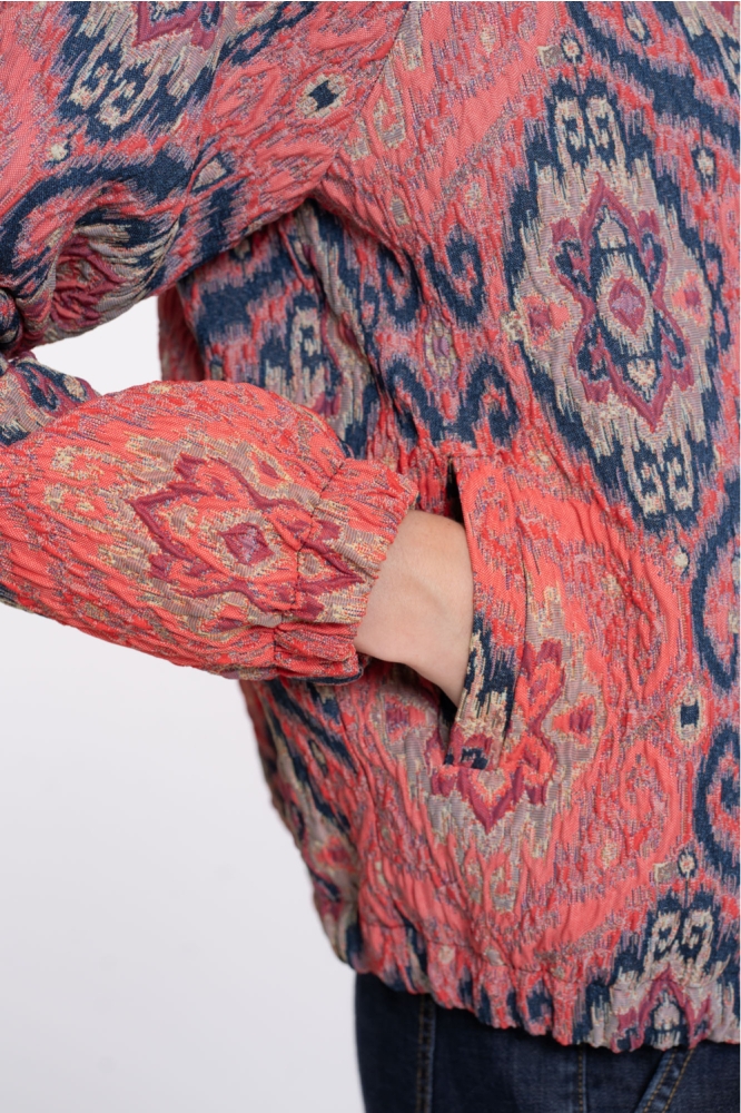 JASJE MET KLEURRIJKE PAISLEYPRINT 55700 20 000420 PINK/BLUE